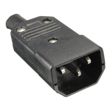 Conector IEC C14 macho a&eacute;reo &ndash; componente en cat&aacute;logo P&iacute;nanson
