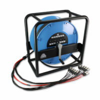 Snake audio con enrollador