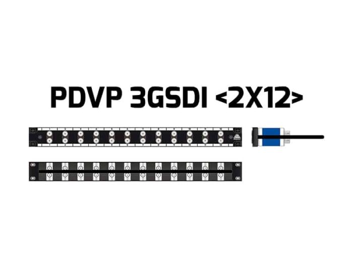 patch panel dvp weco 2x12 pt26098