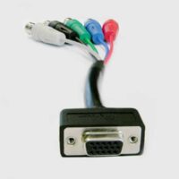 sub d 15hd f 5 bnc f connector