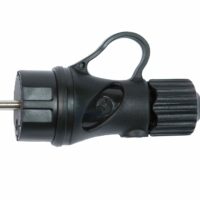 schuko male connector