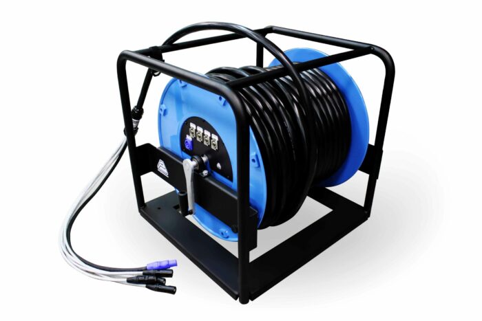 snake cat6 power on reel