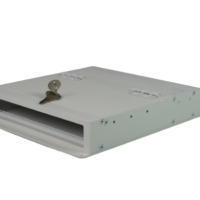 Caja av para superficie con conectores