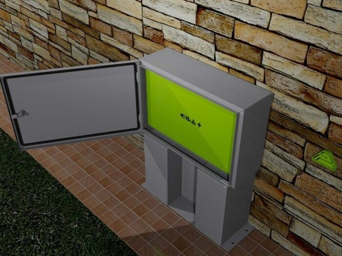 outdoor box ip66 inox stand