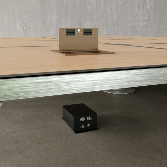 Caja suelo W UNI