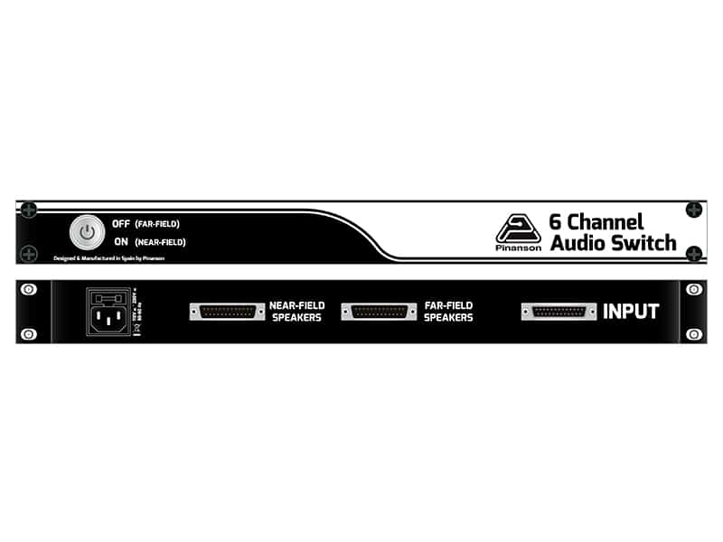 switch 6 canales de audio ptr8540