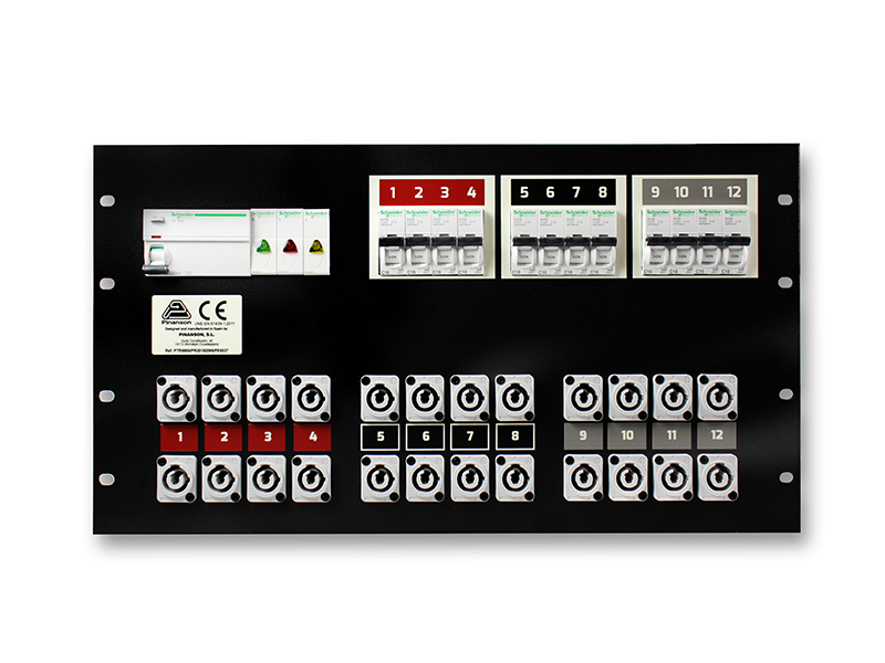 Distribuidor de corriente hasta 400A PTR8866