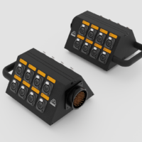 16 CH LK STAGE BOX PYR FORMAT