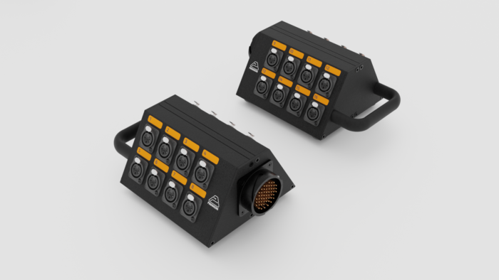 16 CH LK STAGE BOX PYR FORMAT