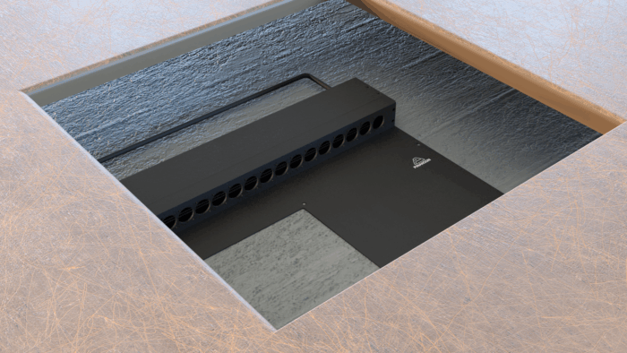 CUB 7 AV FLOOR BOX PINANSON