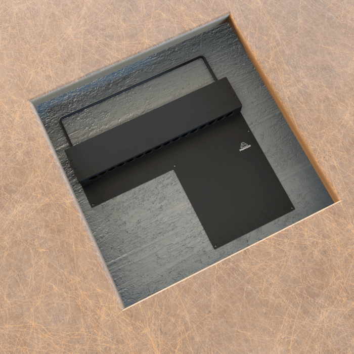 CUB 7 AV FLOOR BOX PINANSON