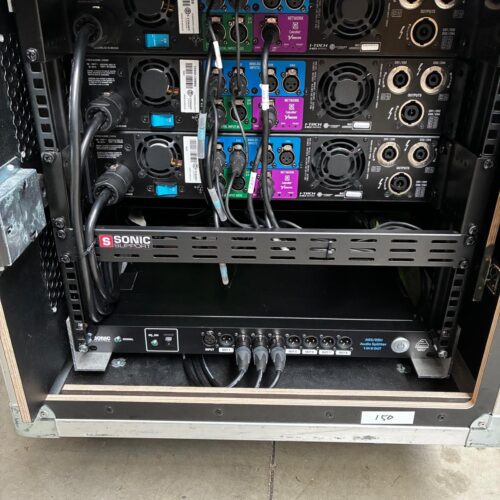 Pinanson AES EBU splitter in Sonic Control rack