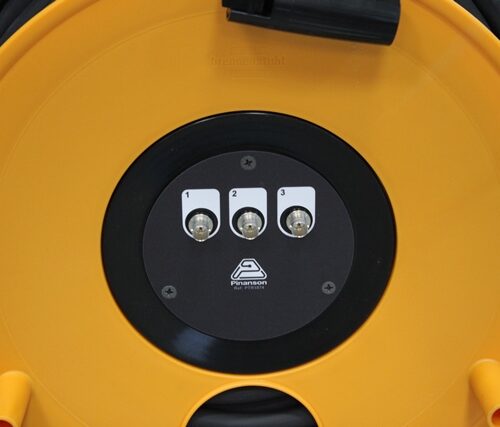 3XCOAXIAL MADI panel on the reel