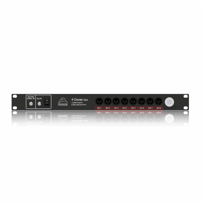 SPLITTER SDA DANTE 1 DANTE-8 AES EBU