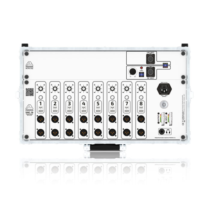 SPLITTER PRENSA PREAMP + SMC 16 SALIDAS