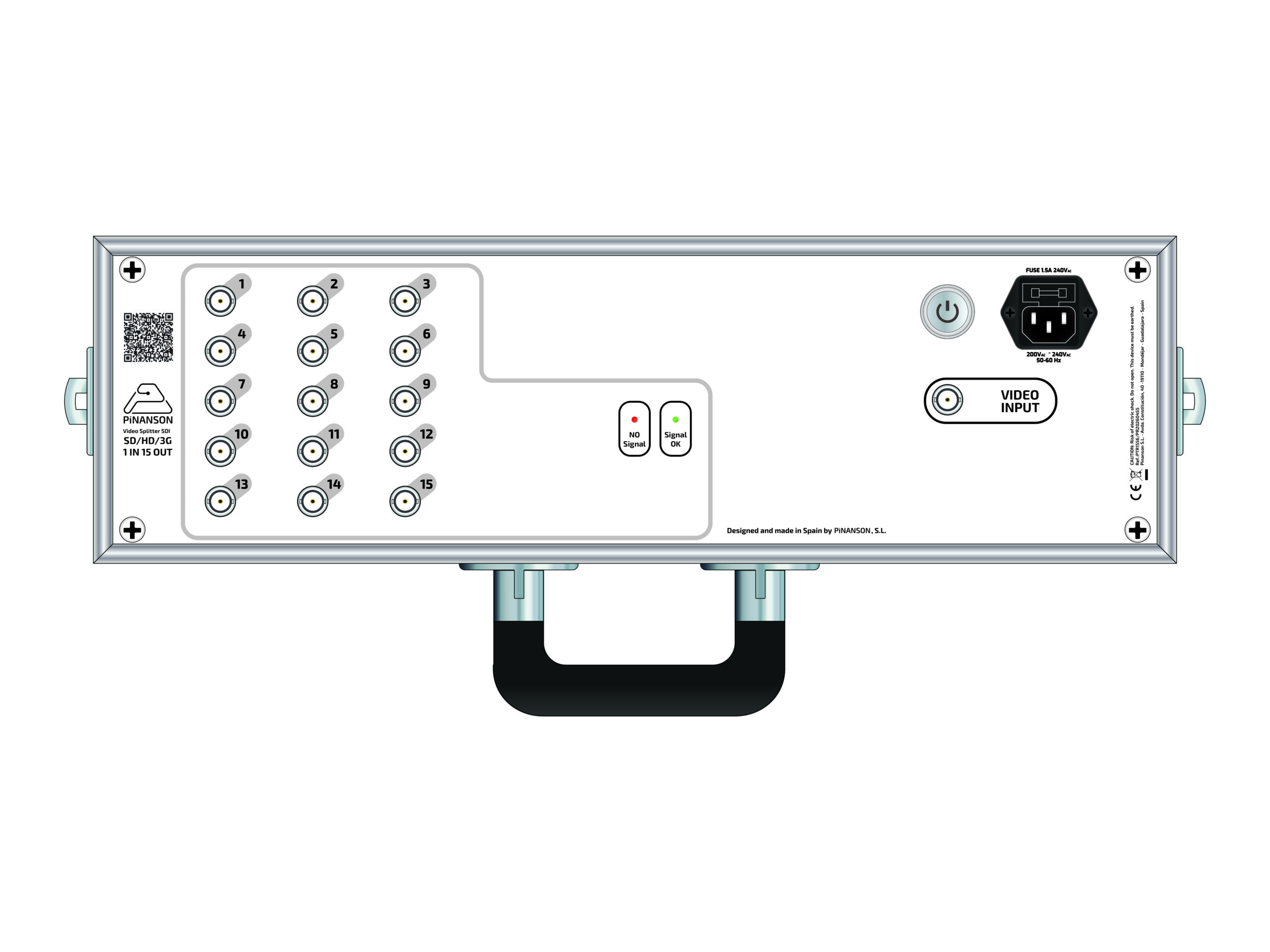 Splitter de vídeo 3G-SDI_SVD15